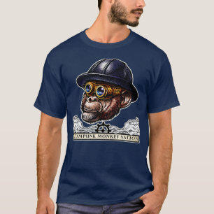 Steampunk Monkey Nation T-Shirt
