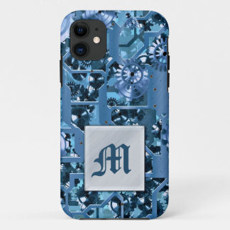 Steampunk monogram Case-Mate iPhone case