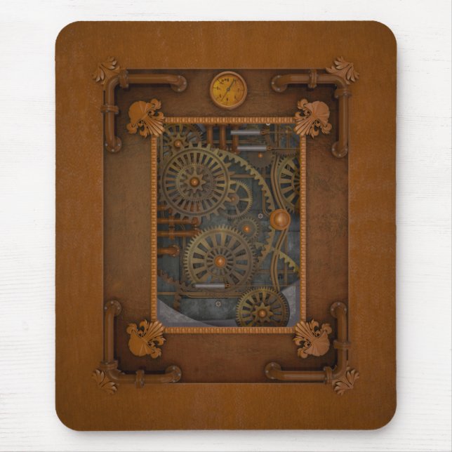 Steampunk Mouse Pad (Front)