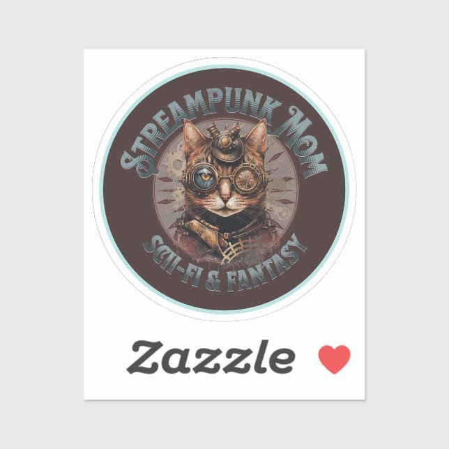 Steampunk Mum Cat (Sheet)