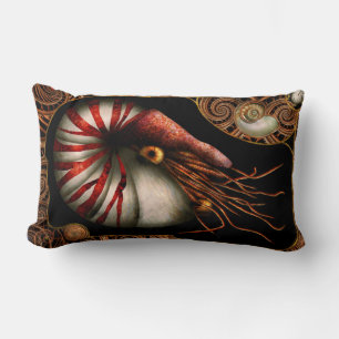 Steampunk - Nautilus - Coming out of your shell Lumbar Cushion