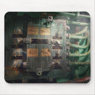 Steampunk - Naval - Lighting control panel Mouse Pad