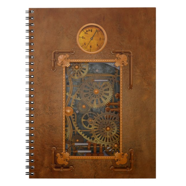 Steampunk Notebook (Front)