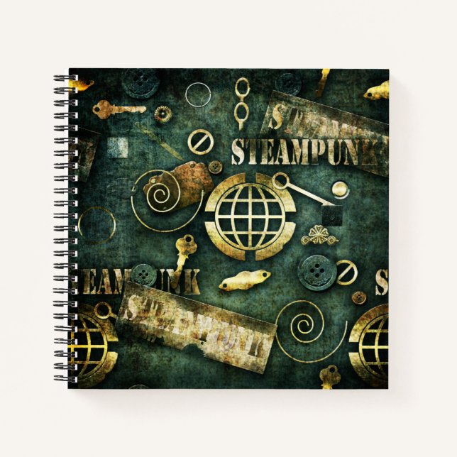 Steampunk Notebook (Front)