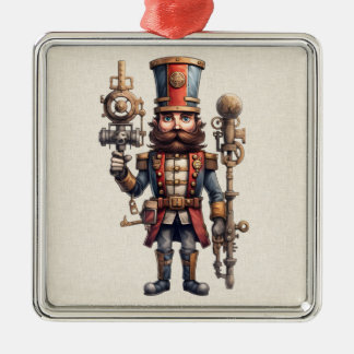 Steampunk Nutcracker Christmas Ornament