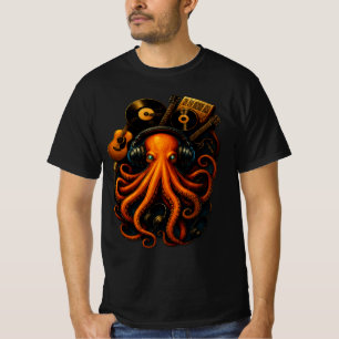 Steampunk Octopus T-Shirt – Music & Fantasy Art Te