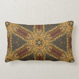 Steampunk Ornate Lumbar Cushion