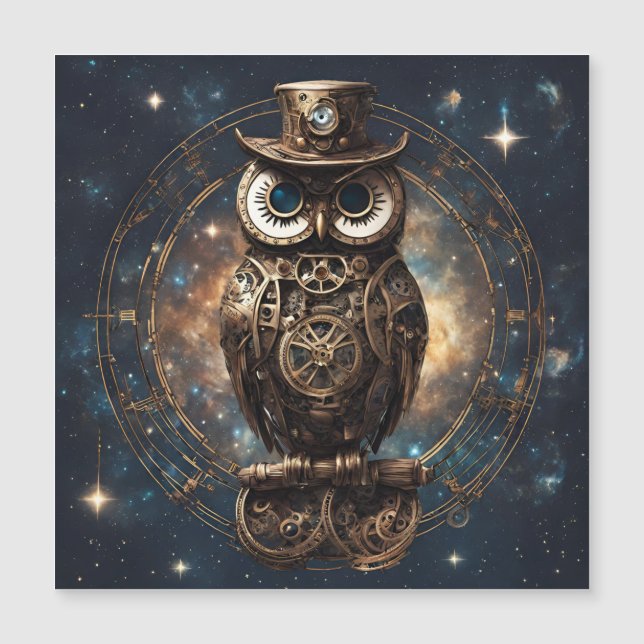 Steampunk Owl  (Front)