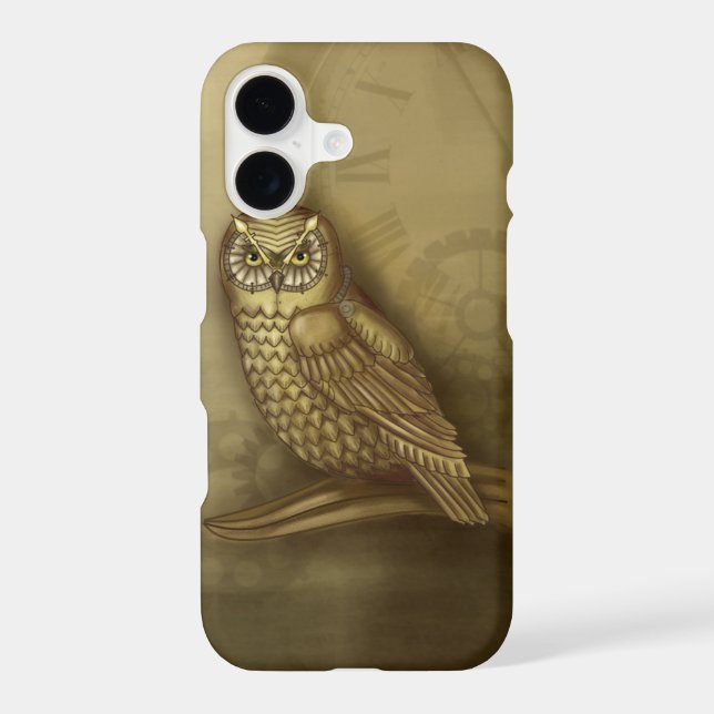 Steampunk Owl iPhone 7 case (Back)