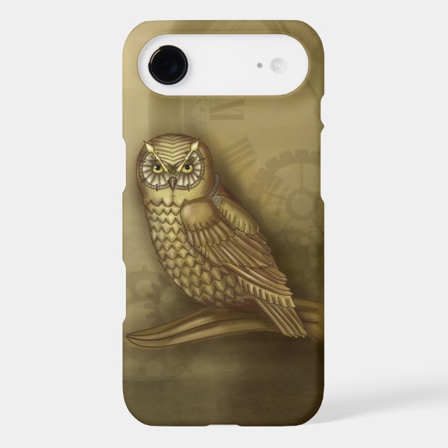 Steampunk Owl iPhone 7 case (Back)