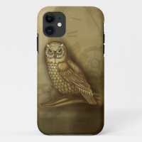 Steampunk Owl iPhone Case