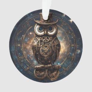 Steampunk Owl Ornament