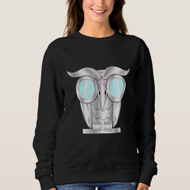 Steampunk Owl Sweatshirt (Front)