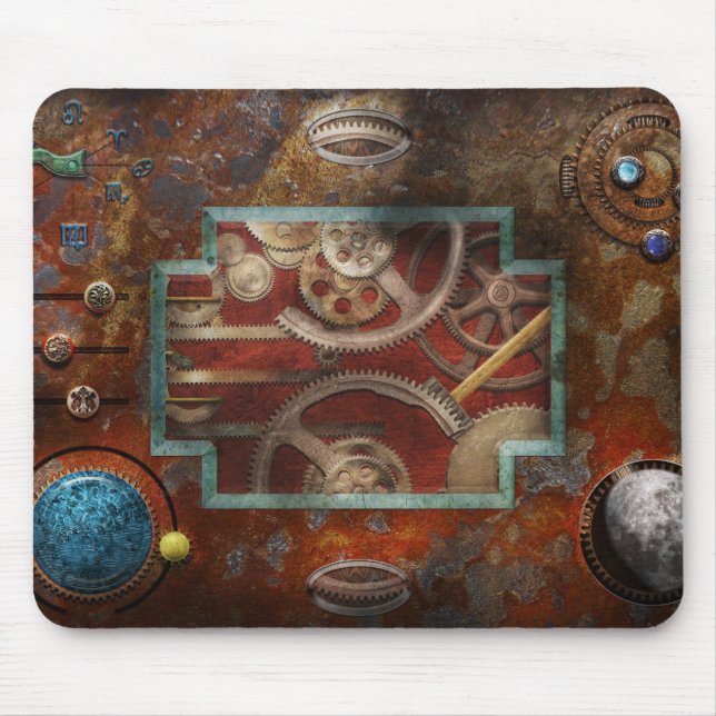 Steampunk - Pandora's box Mouse Pad (Front)