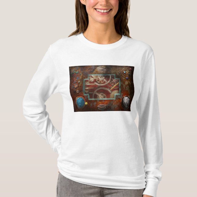 Steampunk - Pandora's box T-Shirt (Front)