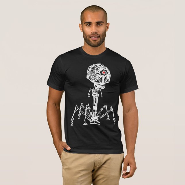 Steampunk_Phage in Living Colour T-Shirt (Front Full)
