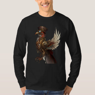 Steampunk Phoenix Rising Resurrection Rebirth New  T-Shirt