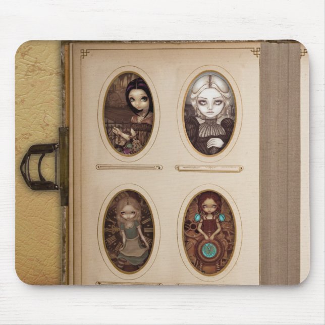 Steampunk Photo Album Mousepad (Front)