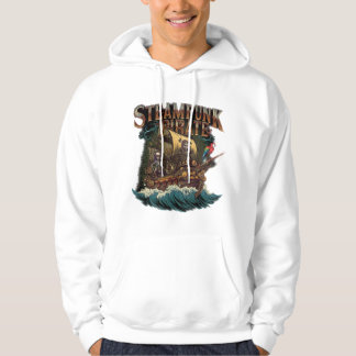Steampunk Pirate Mechanical Corsai Victorian Cogwo Hoodie