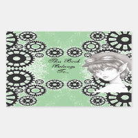 Steampunk Pixie Book Label Stickers