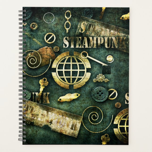 Steampunk Planner (Front)