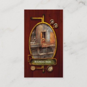 Steampunk - Plumbing - Plumbers dilema Business Card