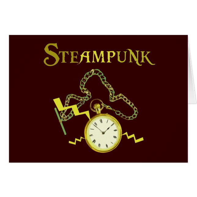 Steampunk Pocketwatch (Front Horizontal)