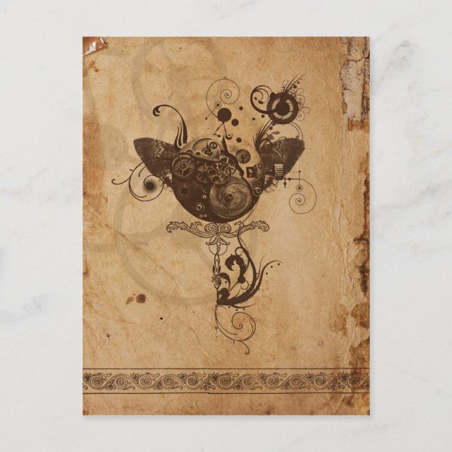 Steampunk Postcard (Front)