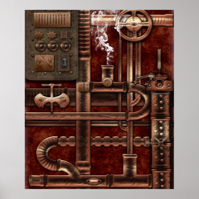 Steampunk Poster (Front)