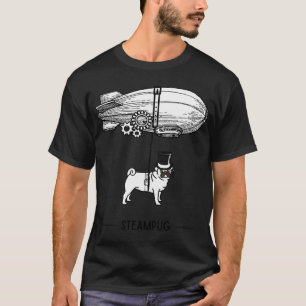 Steampunk Pug T-Shirt