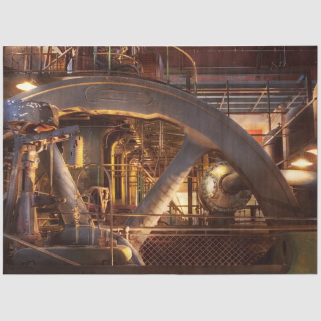 Steampunk - Pumped up Tissue Paper (Front)