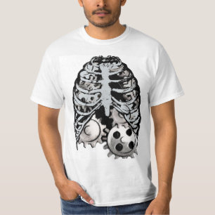 Steampunk Punk Chest with Gears T-Shirt