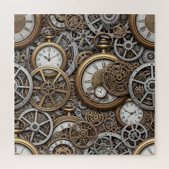 Steampunk Puzzle (Vertical)