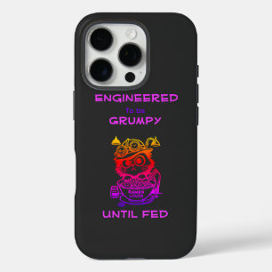 : Steampunk Ramen Cat Funny Anime iPhone 16 Pro Case