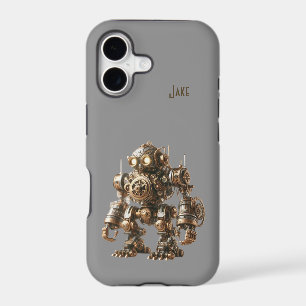 Steampunk Robot, Silver Sepia, Name
