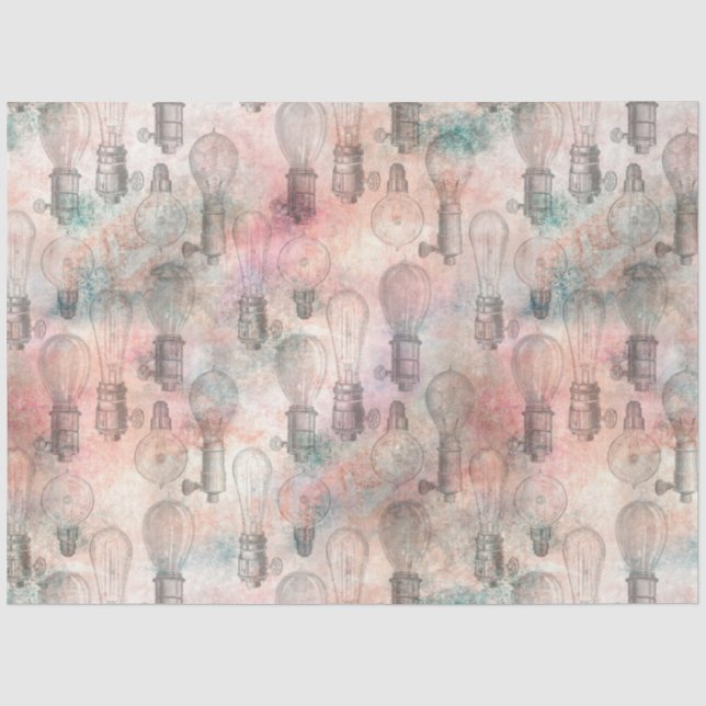 Steampunk Romance Series Design 11 Tissue Paper (Front)