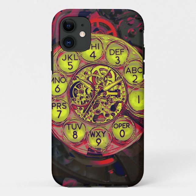 steampunk rotary style iphone Case-Mate iPhone case (Back)
