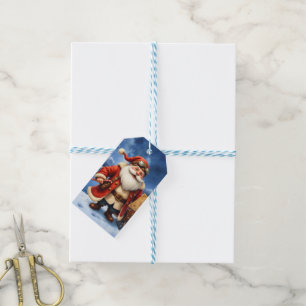 Steampunk Santa Claus – Vintage Christmas Adventur Gift Tags