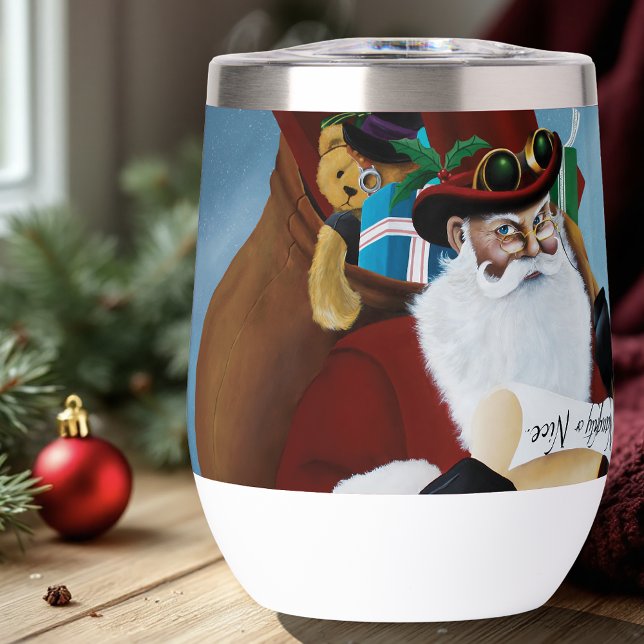 Steampunk Santa Victorian Christmas Fantasy Art (Creator Uploaded)