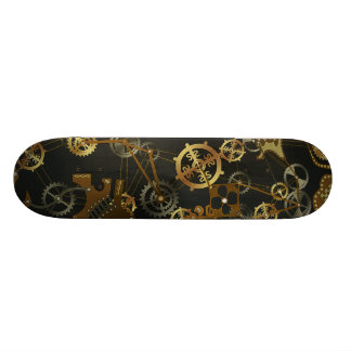 Steampunk skateboard