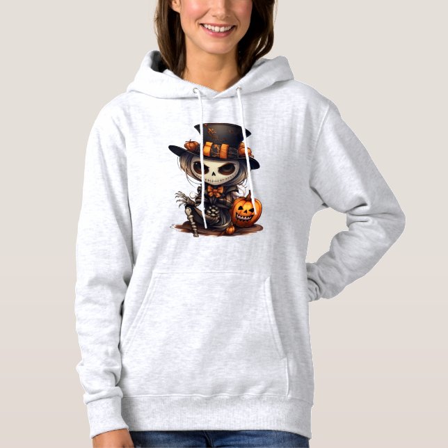 Steampunk Skeleton Hoodie (Front)
