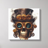Steampunk Skull Engine