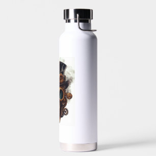 Steampunk Skull Engine Water Bottle