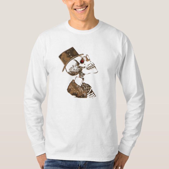 Steampunk Skull T-Shirt (Front)