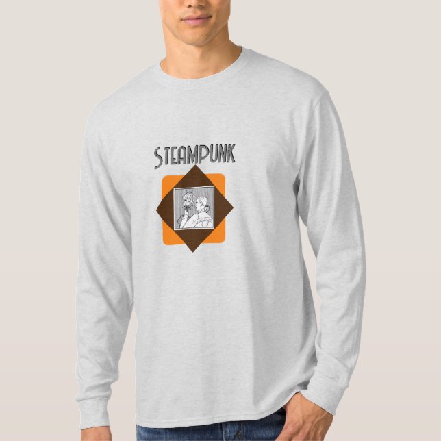 Steampunk Smartphone Science-Fiction name T-Shirt (Front)