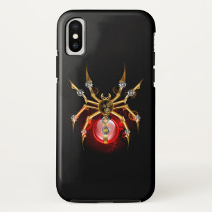 Steampunk spider on black Case-Mate iPhone case