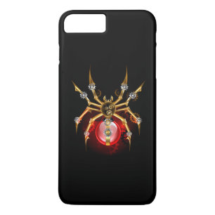 Steampunk spider on black Case-Mate iPhone case