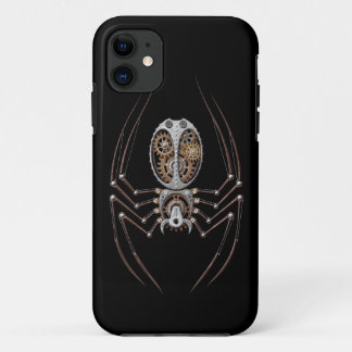Steampunk Spider on Black Case-Mate iPhone Case