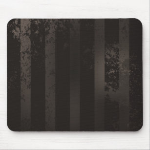 Steampunk striped brown background mouse pad
