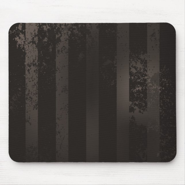 Steampunk striped brown background mouse pad (Front)